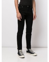 Мужские черные зауженные джинсы от Undercoverism