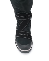 Женские черные зимние ботинки из плотной ткани от adidas by Stella McCartney