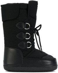 Женские черные зимние ботинки от Dsquared2