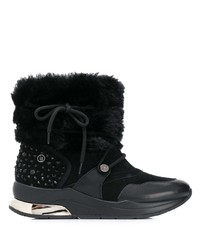 Женские черные зимние ботинки от Liu Jo
