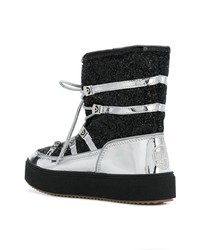 Женские черные зимние ботинки от Chiara Ferragni