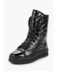 Женские черные зимние ботинки от Mon Ami