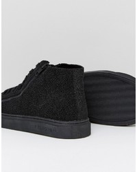 Мужские черные кеды с принтом от Religion