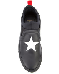Мужские черные кеды со звездами от Givenchy