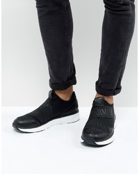 Мужские черные кеды от Armani Jeans