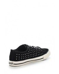 Женские черные кеды от Ascot