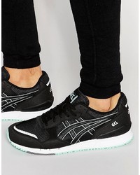 Мужские черные кеды от Asics