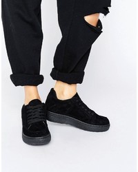 Женские черные кеды от Blink