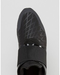 Мужские черные кеды от Hugo Boss