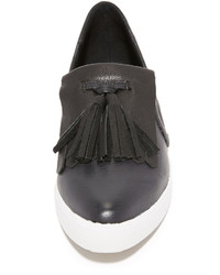 Женские черные кеды от Steven