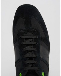 Мужские черные кеды от Boss Green