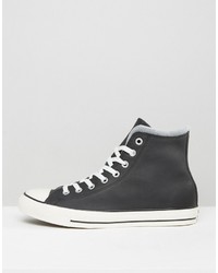 Мужские черные кеды от Converse