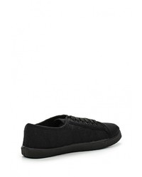 Женские черные кеды от Coura