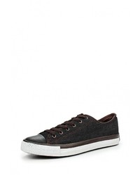 Мужские черные кеды от Dino Ricci Trend