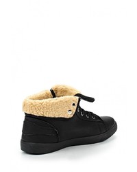 Мужские черные кеды от Elong