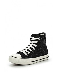 Женские черные кеды от Fersini