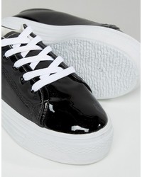 Женские черные кеды от London Rebel