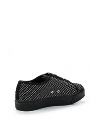 Женские черные кеды от Fred Perry