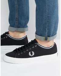 Мужские черные кеды от Fred Perry