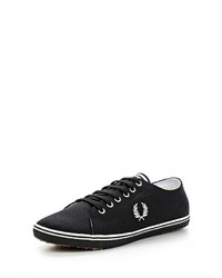 Мужские черные кеды от Fred Perry