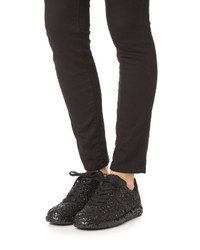 Женские черные кеды от Maison Margiela