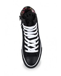 Женские черные кеды от HCS