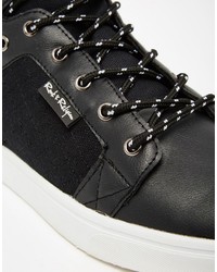 Мужские черные кеды от Rock & Religion