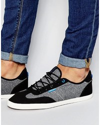 Мужские черные кеды от Jack and Jones