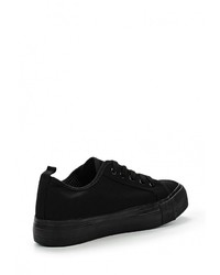 Женские черные кеды от Jennyfer