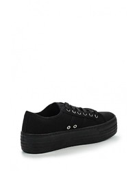 Женские черные кеды от Justin