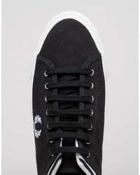 Мужские черные кеды от Fred Perry