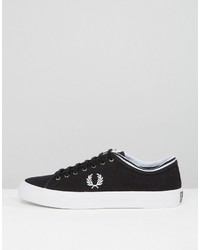 Мужские черные кеды от Fred Perry