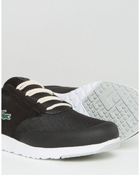 Женские черные кеды от Lacoste