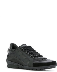 Мужские черные кеды от DSQUARED2