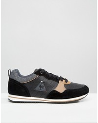 Мужские черные кеды от Le Coq Sportif