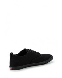 Мужские черные кеды от Levi's