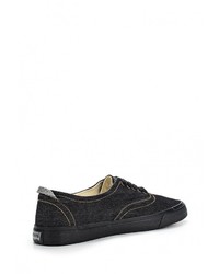 Мужские черные кеды от Levi's