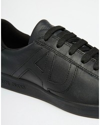 Мужские черные кеды от Armani Jeans