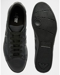 Мужские черные кеды от Armani Jeans