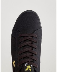 Мужские черные кеды от Lyle & Scott
