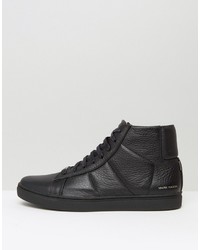 Мужские черные кеды от Skechers