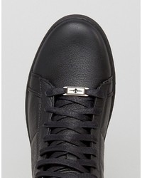 Мужские черные кеды от Skechers