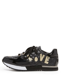 Женские черные кеды от Love Moschino