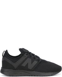 Мужские черные кеды от New Balance