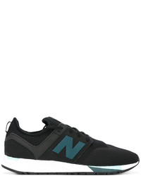 Мужские черные кеды от New Balance