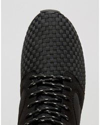 Мужские черные кеды от Pull&Bear