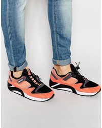 Мужские черные кеды от Saucony