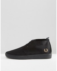 Мужские черные кеды от Fred Perry