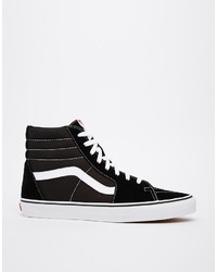 Мужские черные кеды от Vans