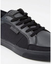 Мужские черные кеды от Rock & Religion